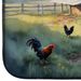 Chicken Coop At Dawn Dish Drying Mat Absorbent Dish Drying Mat Pad For Kitchen Counter Dish Drainer Mat For Countertop, 14 X 21", Multicolor_voghion.com