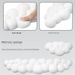 Unbeatable Quality White Cloud Mouse Keyboard Support Wristband Pad Office Mat For Boys And Girls Memory Foam Ergonomic_voghion.com