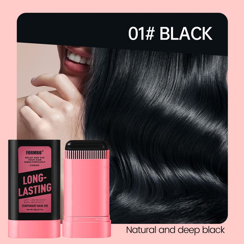 FORMBO Haarstyling-Stick zum Abdecken grauer Haare, gleichzeitiges Kämmen und Färben ohne Haarschäden_voghion.com