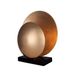 Lampe de chevet circulaire simple et moderne de style nordique, en feuille d'or, en marbre peint_voghion.com