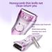 Kemei KM-200A Rechargeable Electric Hair Remover Shave Washable Epilator Shaving_voghion.com