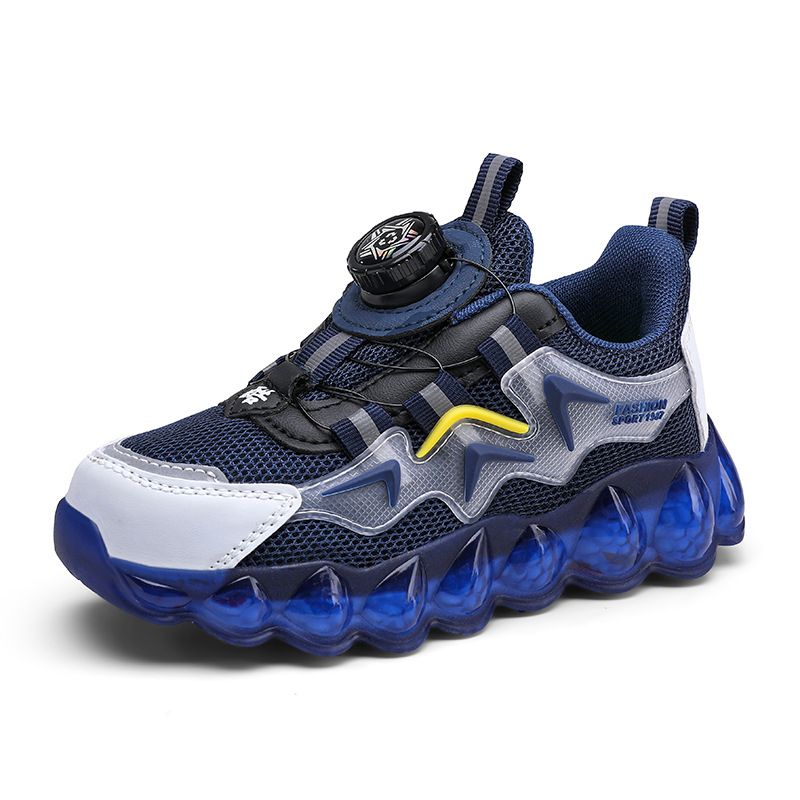 Hot Selling Jongeschong Hierscht Nei Mesh Atmungsaktiv Rotéierend Knäppche Basketballschuhe Meedercher Liicht Sportschuhe_voghion.com