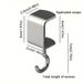 360° Rotatable Steel Table Hooks - Detachable Edge Gaming Headset Desk Hanger Backpack Storage Hanging Hook_voghion.com