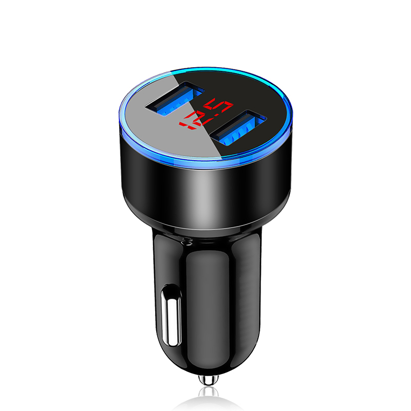 USB Auto Mini Ladegerät für Handy Ladegerät GPS Schnellladegerät Dual USB Auto Ladegerät für iPhone 11 7 8 USB Ada i_voghion.com