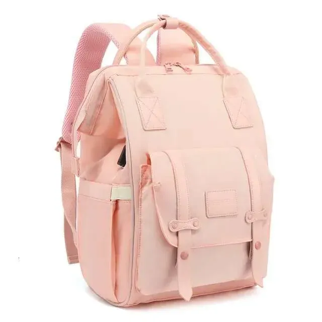 Multi-Functional Mommy Bag Advanced Sense Lightweight Nylon Mother And Child Large Capacity Backpack_voghion.com