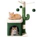 Sisal Toy Integrated Wear-Resistant Non-Shedding Vertical Scratching Post Scratcher Cat Claw Board Climbing Frame_voghion.com