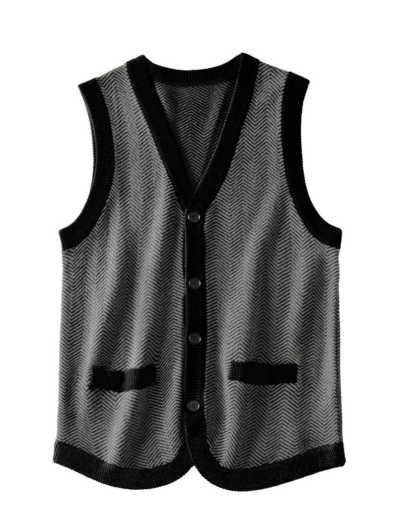 Gilet da uomo in maglia leggera e termica_voghion.com