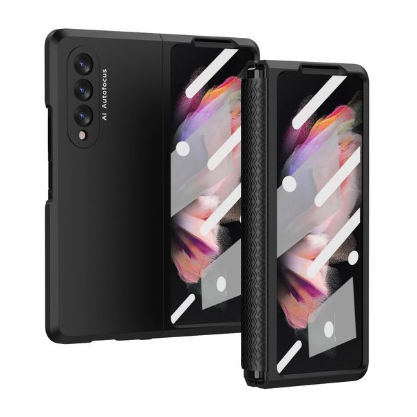 Gångjärnsskydd, helkroppsskydd med inbyggt skärmskydd Anti-Drop All-Inclusvie Protection Bumper Cases för Galaxy Z Fold 3 5G_voghion.com