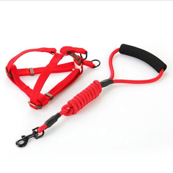 New Vest-Style Pet Harness Breathable Small And Medium-Sized Dogs Anti-Escape Dog Leash_voghion.com