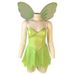 LuvBox European And American Cross-Border Foreign Trade Flower Fairy Dress Strap COS Role-Playing Uniform Set With Wings Cute_voghion.com