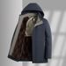 Herren-Wintermantel mit abnehmbarer Kapuze und Fleecefutter – warme, dicke Jacke für Business Casual (Khaki, Schwarz, Marineblau) – Optionen in Übergröße_voghion.com