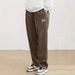 Men's Relaxed Fit Wide-Leg Trousers - Japanese Minimalist Workwear Pants With Utility Pockets_voghion.com