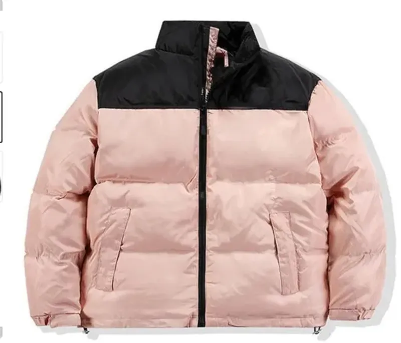 Piumino moda uomo donna nord inverno cotone uomo piumino parka con lettere ricamate giacche da esterno cappotto_voghion.com