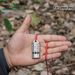 Pure Titanium Mini Outdoor Emergency Whistle Can Carry Loud Three-hole Outdoor Survival Whistle Signal Transmission Sports Training Whistle_voghion.com