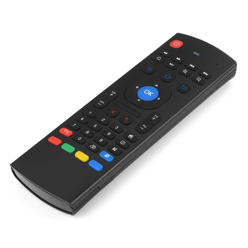Flymouse Mx3-m Smart TV Infrared Remote Control Somatosensory Mini Wireless Key Mouse Box Neutral_voghion.com
