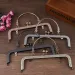 1PC Square Silber Handtasche Tasche Metallrahmen Kuss Verschluss Lock Clip Taschen machen DIY Handwerk Lage Zubehör_voghion.com