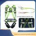 Hexin National Standard Reflective Five-Point Nighttime High-Altitude Work Double Hook Fall Protection European Style_voghion.com