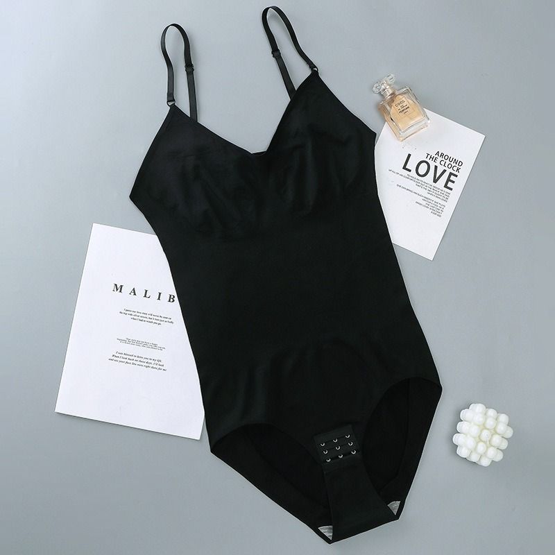 Women's Intimates Seamless Body Shaping Bodysuit Plus Size Thong Briefs Suspenders Tights Corset Spot_voghion.com