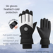 Guantes de esquí para hombre y mujer, resistentes al viento, con forro polar, cálidos, impermeables, para pantalla táctil y ciclismo al aire libre_voghion.com