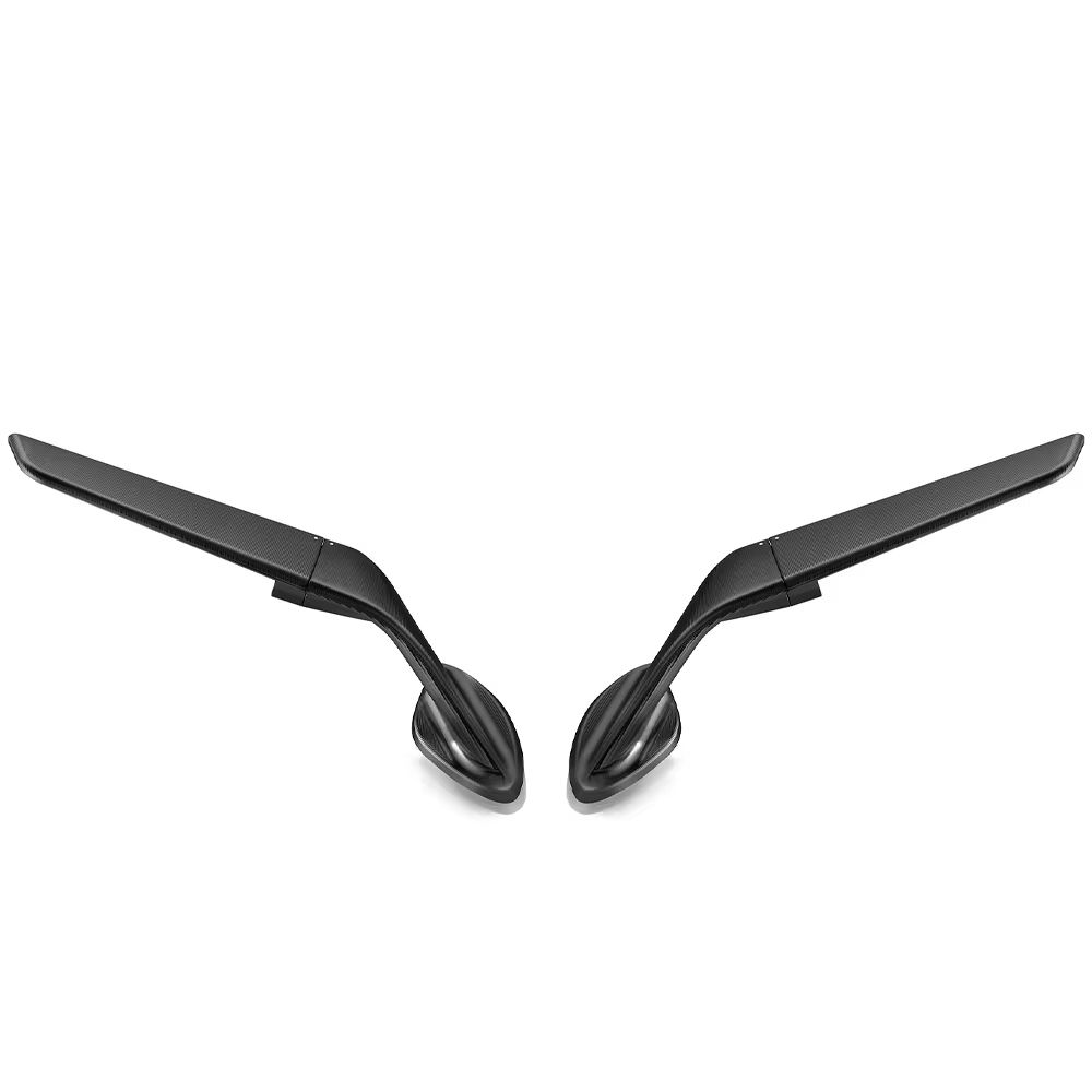 For Aprilia RS660 / RSV4 1100 Mirrors Stealth Mirrors Sports Winglets Mirror Kits Adjustable Mirrors Motorcycle Wing Mirrors_voghion.com