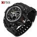 Trendy Unisex Digital Analog Watch With LED Backlight, Alarm & 50m Water Resistance – Sporty & Stylish For Students_voghion.com