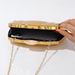 Gold Box Metall Clutch Kleine Persönlichkeit Party Handtasche Neue Vielseitige Trendy Abendtasche_voghion.com