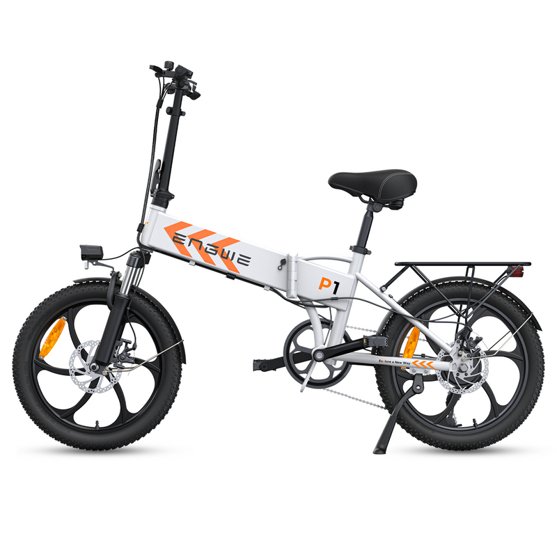 Bicicletta elettrica ENGWE P1 250W Motore Brushless 36V13Ah Batteria al litio rimovibile Bici elettrica pieghevole 20 pollici Pneumatici da neve E-Bike_voghion.com