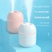 Mini Humidifier – Ultra-Quiet 2-Nozzle Portable Air Humidifier With Night Light, Dry Battery Powered For Home, Office & Travel_voghion.com