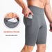 High Elastic Quick-drying Training Fitness Basketball Sports Tight High Waist Running And Cycling Compressed Shorts_voghion.com