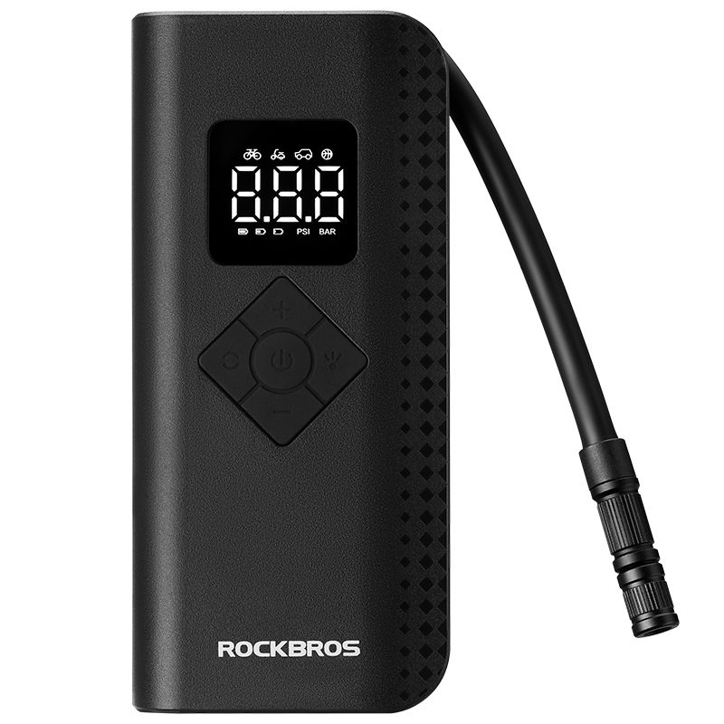 Rockbros Tire Wireless High-Pressure Portable Air Pump Self-Propelled Electric Car Mini Iatable Treasure_voghion.com
