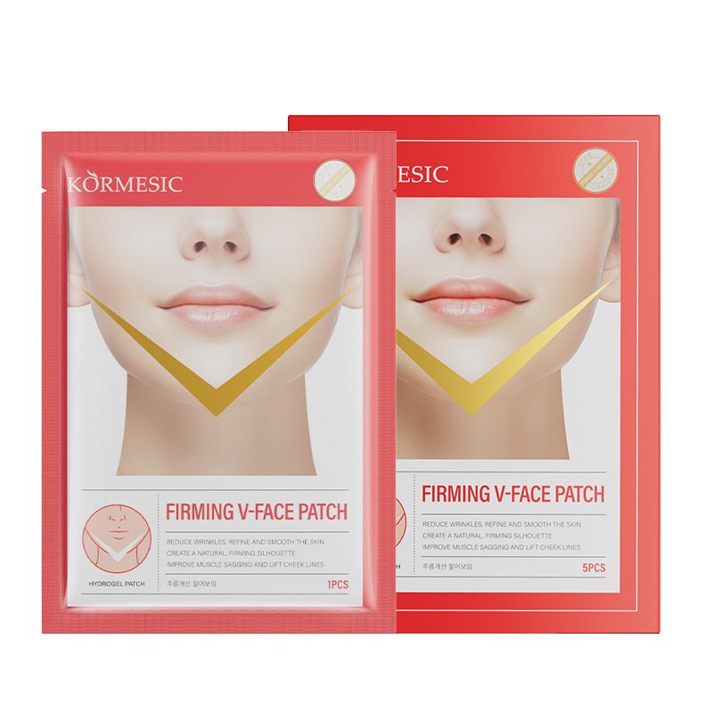 KORMESIC Hydrogel Lift Firming V Face Sticker 1 Box 8gx5 Tablets_voghion.com