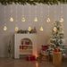 Christmas Wish Ball Curtain Lights - Romantic Holiday LED Decor For Windows, Shops & Display, Warm & Colorful Mix, Energy-Efficient G5 Bulbs_voghion.com