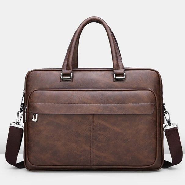 Borse da uomo Borsa da uomo Nuovo stile Semplice Borsa da lavoro Grande capacità Borsa da uomo Borsa a tracolla Borsa a tracolla_voghion.com