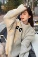 girl Lazy Knitted Loose Sweater Pullover Japanese Retro Soft Top For Women Autumn Winter 2023 New Hot Style_voghion.com