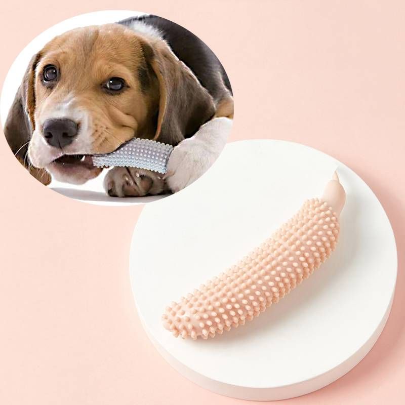 Cucumber Shaped Pet Molar Stick For Dog Teething_voghion.com