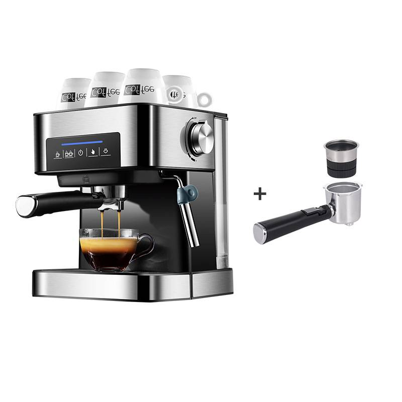 20Bar Espresso Machine With Milk Frother – Semi-Automatic, Compact For Home & Office, Stainless Steel Body, 1.8L Water Tank_voghion.com