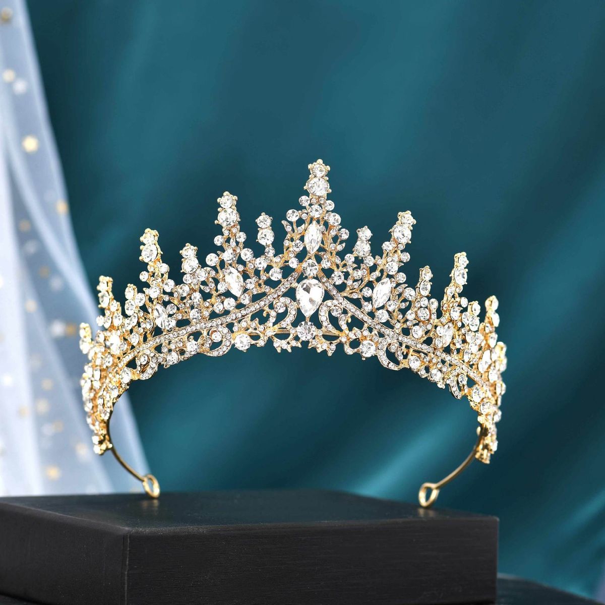 Nuove corone nuziali europee e americane, corone di compleanno di principesse, diademi di diamanti retrò, accessori per capelli, accessori per abiti da sposa_voghion.com
