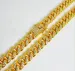 Mens Iced Out Diamond Fashion Chain Armbanden Bangles Gold Sier Cubaanse Link Miami Armband Hip Hop Sieraden_voghion.com