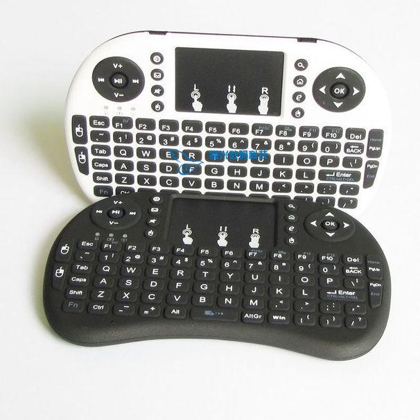 Mini tastiera USB wireless I8 Android Set-Top Box HTPC TV Key Mouse Telecomando Scoiattolo volante_voghion.com