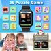 Smart Watch For Kid Age 4 5 6 7 8 9 10 Boys Girls Learning Toy With 26 Puzzle Game 1.69 Touch Screen HD Camera Video_voghion.com