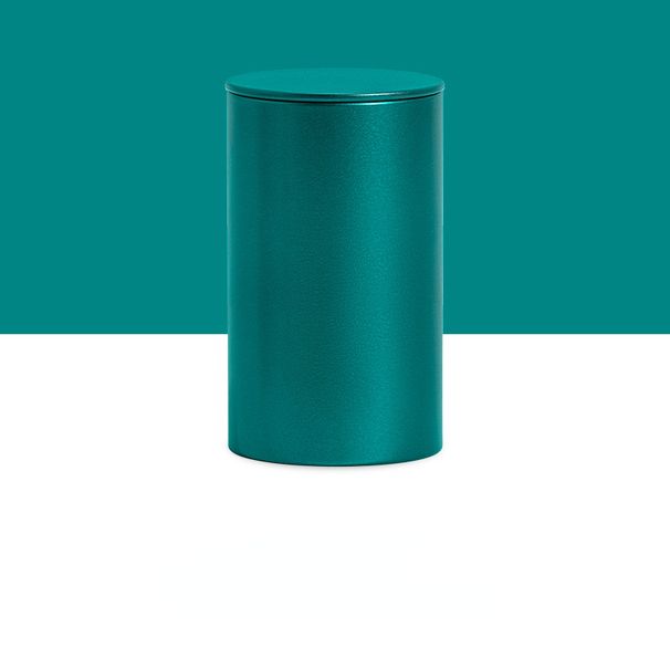 Tee-Verpackungsglas, rund, Eisen, Weißblech, mattierter Teebehälter, Tee-, Süßigkeiten-, Kaffee-Verpackungs-Organizer_voghion.com