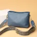 Genuine Wide Strap Crossbody Square Top Layer Cowhide Single Shoulder Soft Leather Versatile Women's Trendy Small Bag_voghion.com