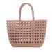 Summer New Women's Bag Hollow Woven Hand Held Vegetable Basket Bag Daily Vacation Travel Large Capacity Beach Bag_voghion.com