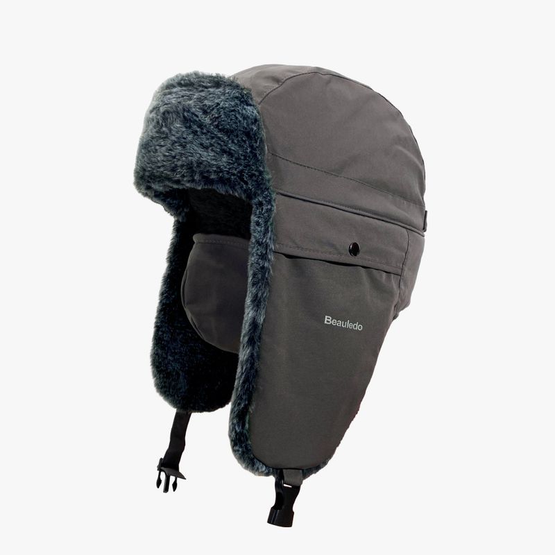 Korean Retro Lei Feng Hat With Thick Fleece For Women Winter New Style Cold Resistant, Warm And Versatile Outdoor Cycling Ear Protection Hat_voghion.com