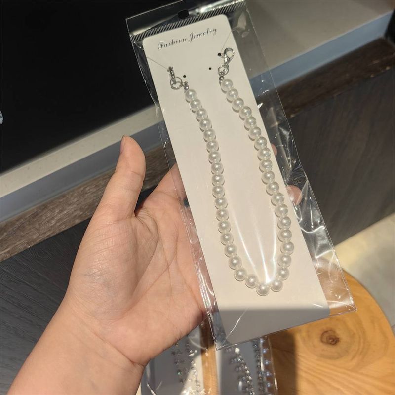 Inspired Ballet Shoe Chains - Pearl & Crystal Heel Decor With Bow & Star Charms (Elegant Bling Accessories For Women, Adjustable Ankle Strap)_voghion.com