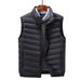 Veste sans manches légère, chaude, imperméable et polyvalente pour homme Cove, automne-hiver, col montant, vente en gros_voghion.com