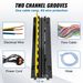 VEVOR 5PCs Cable Protector Ramp 2Channel 22000lbs Load TPU Wire Cable Cover Ramp_voghion.com