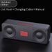 High Power Bluetooth Speaker With Mic Input - Portable Outdoor Karaoke Speaker For Dancing & Singing (Bass Boost & Loud Sound)_voghion.com