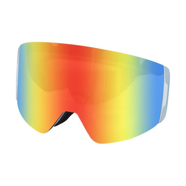 Outdoor skiing magnetic with high-definition colorful double-layer fog and anti UV ski goggles for adults_voghion.com