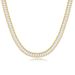 Necklace 8mm full of zircon single row necklace trendy hip hop accessories Cuban chain_voghion.com
